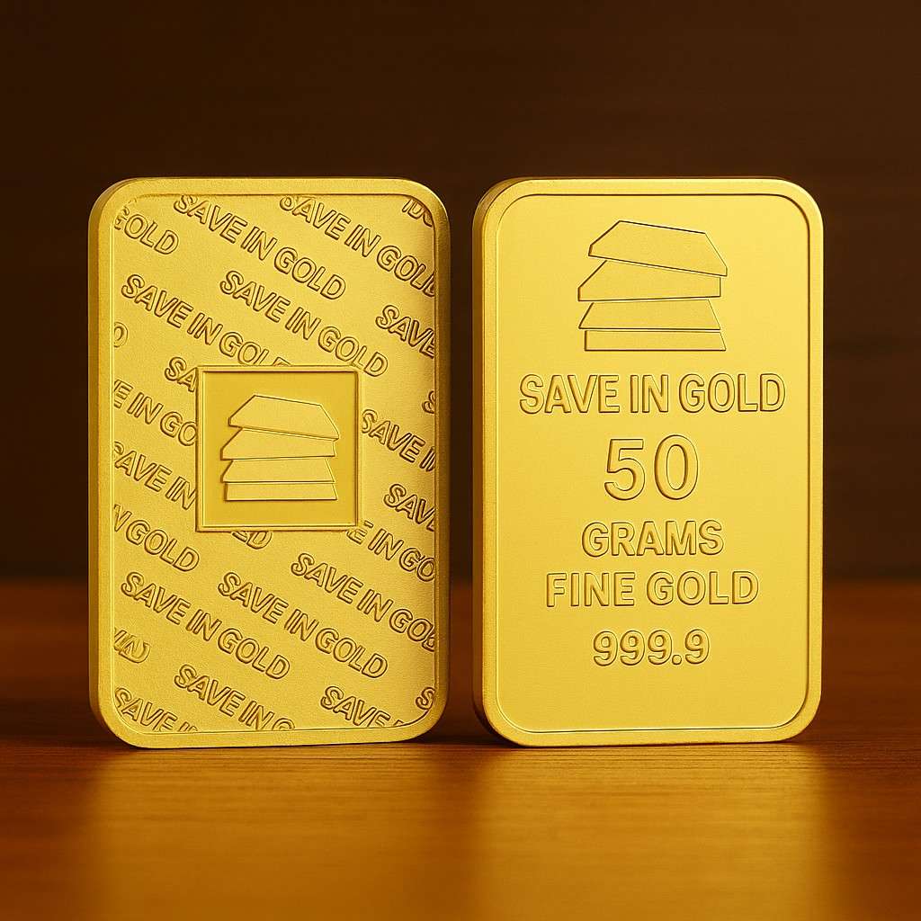 50 Grams Gold Bar (Save in Gold)