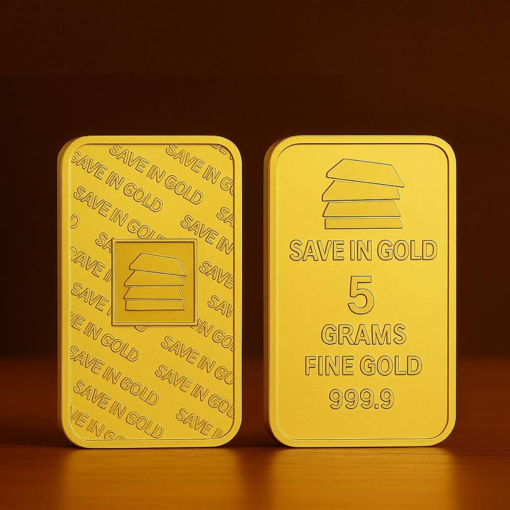5 Grams Gold Bar (Save in Gold)