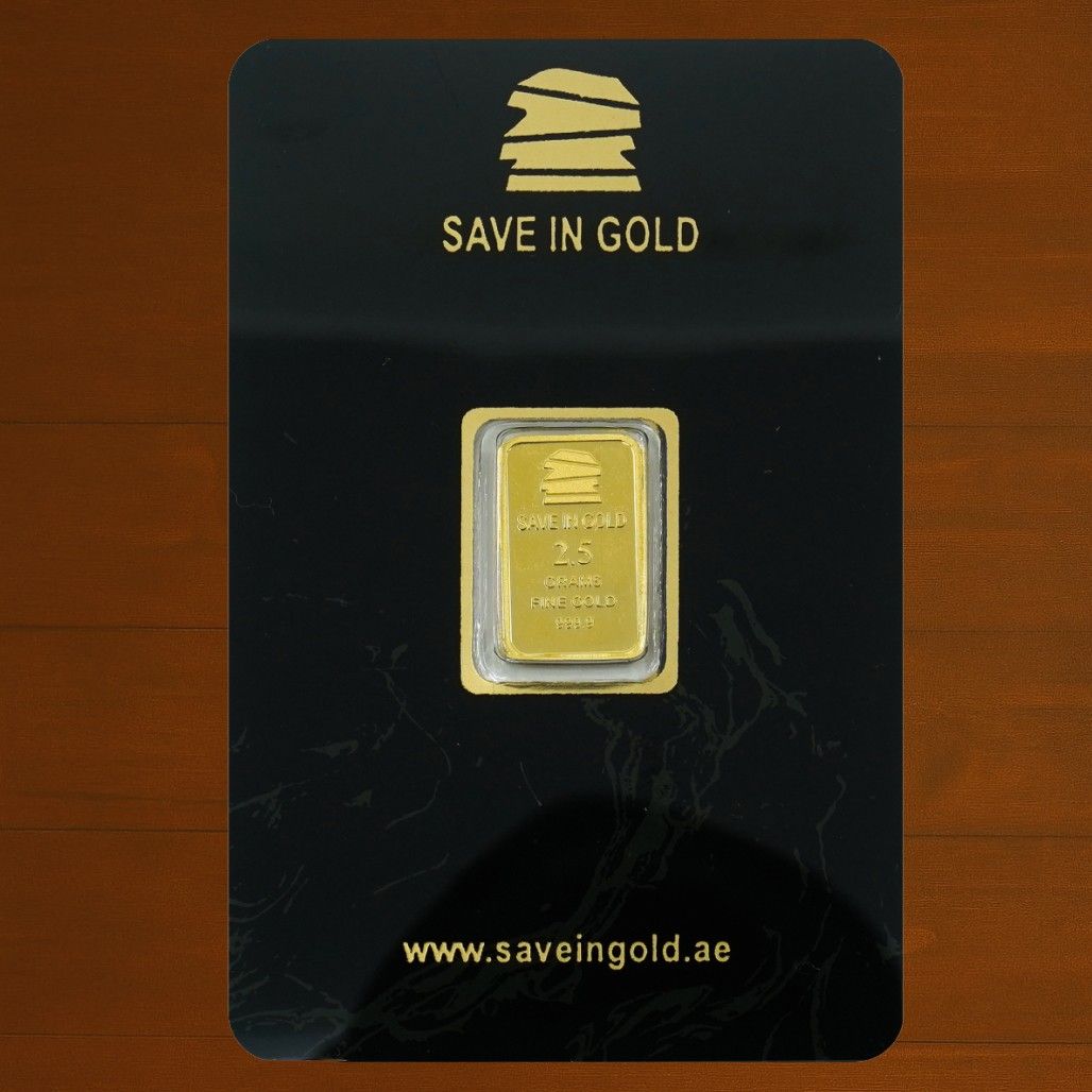 2.5 Grams Gold Bar