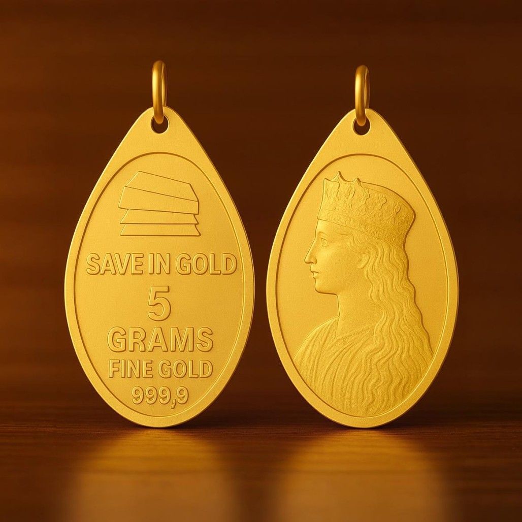 5 Grams Gold Pendant (Al Sultana)