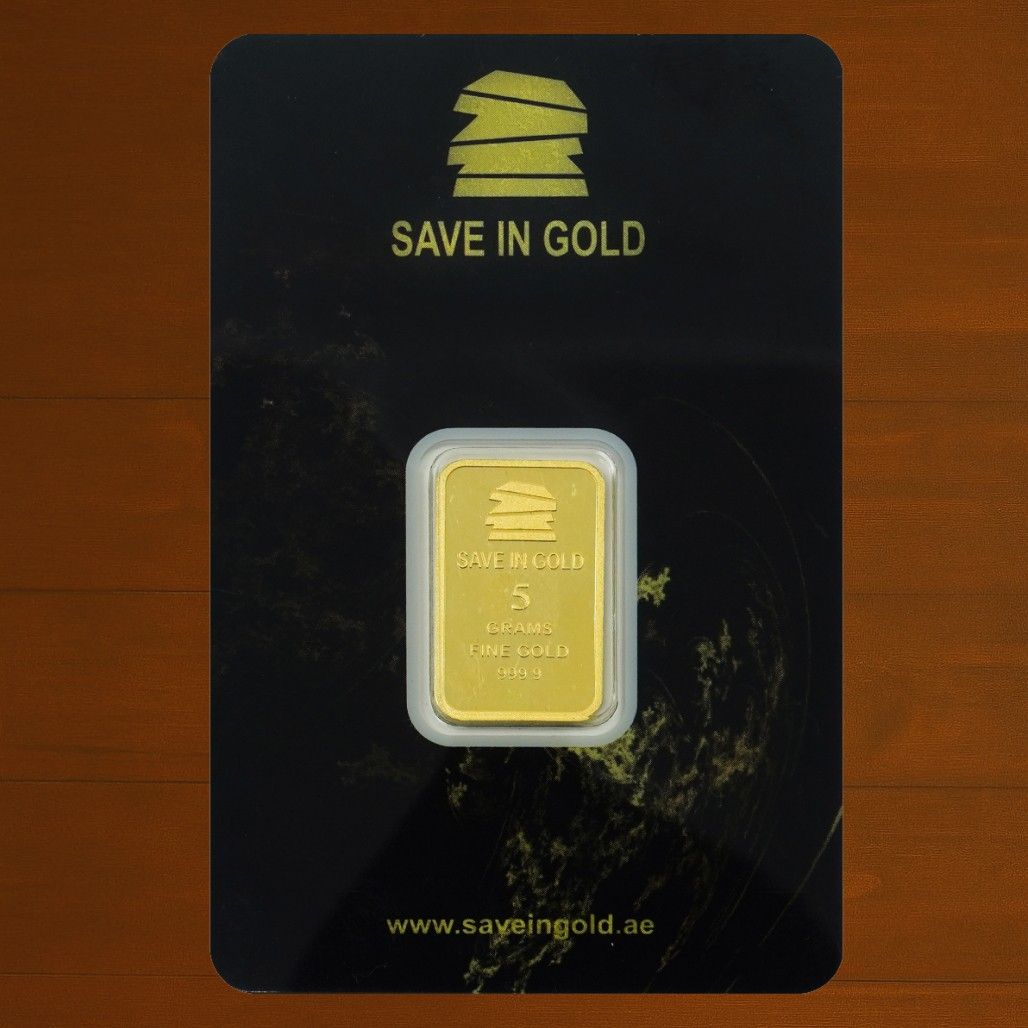 5 Grams Gold Bar (Save in Gold)