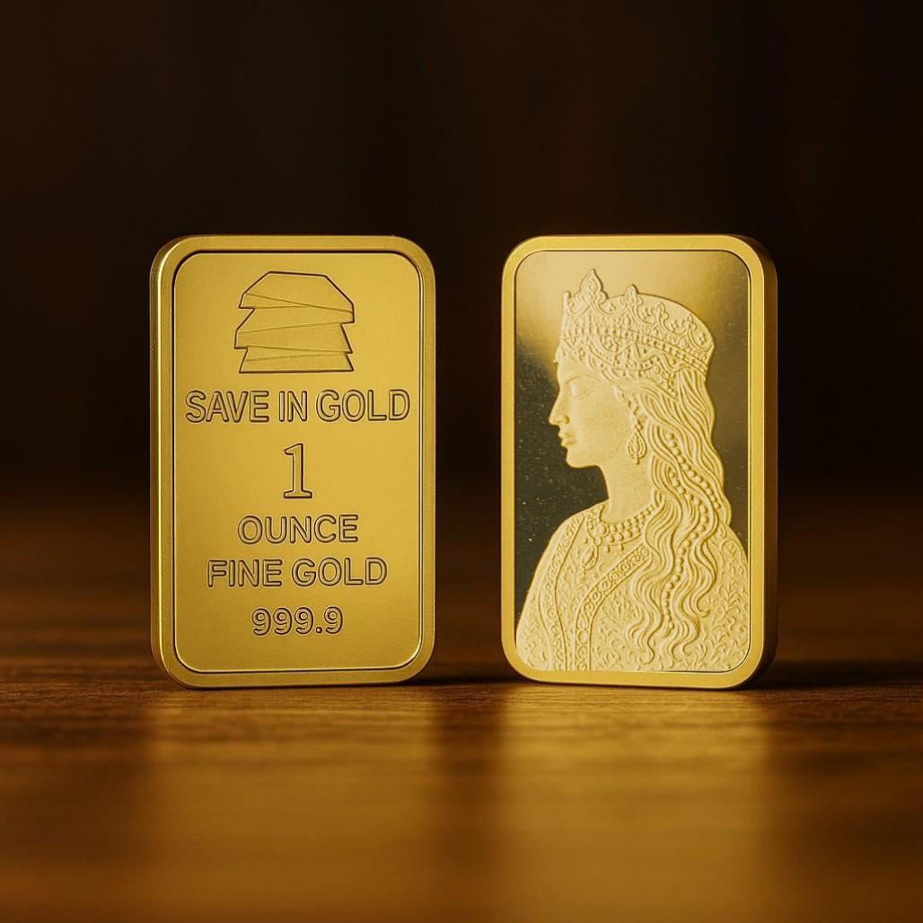 1 Ounce Al Sultana Gold Bar
