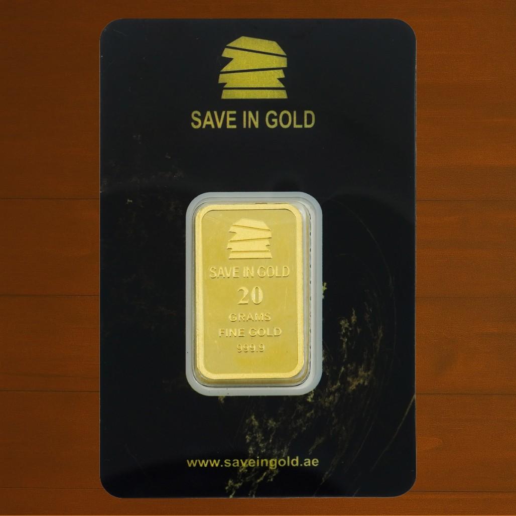 20 Grams Gold Bar (Save in Gold)